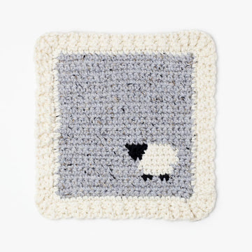Little Sheep Baby Blanket Chunky Security