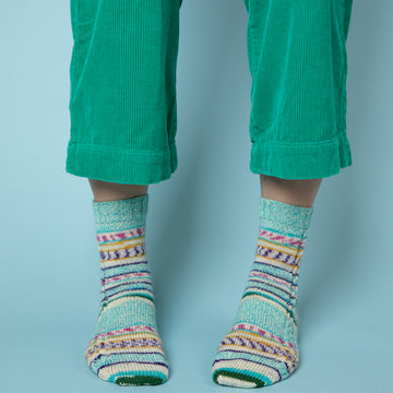 The Essential Cable Socks - Free Knitting Pattern in Paintbox Yarns Socks
