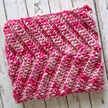 Snow Day Chevron Cowl