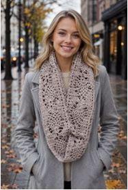 Pineapple Infinity Scarf - PA-333