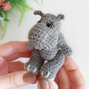 Crochet hippo pattern