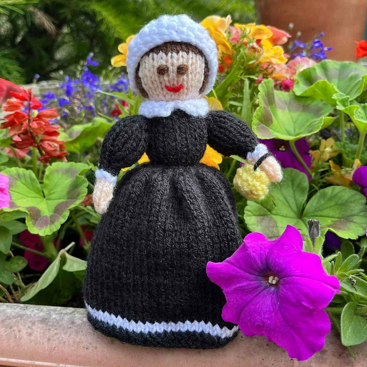 Florence Nightingale Doll Knitting Pattern - Toy Knitting Pattern