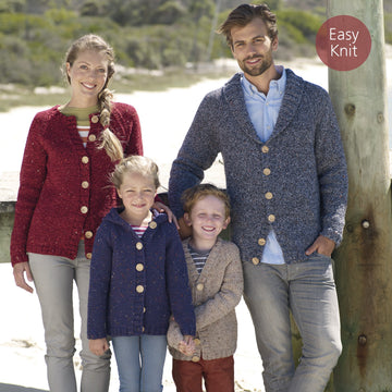 Cardigans in Sirdar Harrap Tweed Chunky - 7851 - Leaflet