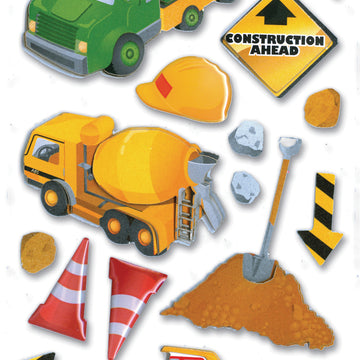 Sticko Dimensional Stickers - Construction