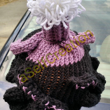 Villianess Under the Sea Hat - Loom Knit Pattern