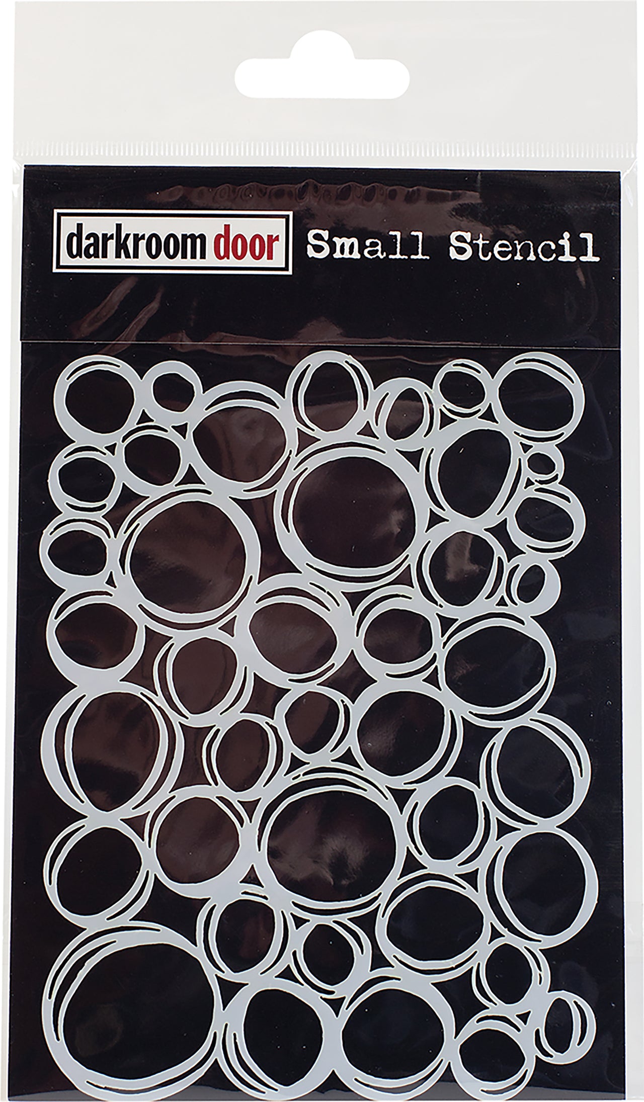 Darkroom Door Stencil 4.5"X6" - Circles