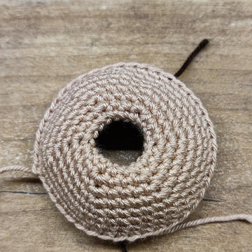 Round Donut keychain