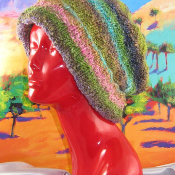 Silk Garden Swirl Slouch Circular