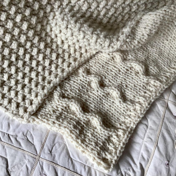 Sleepy Lamb Baby Blanket