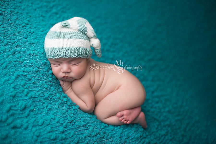 Striped Sleep Cap