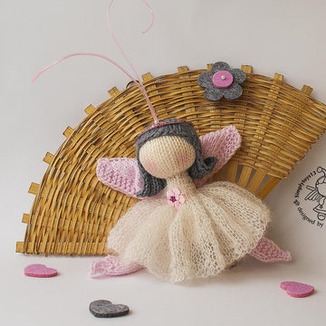 Keychain Butterfly fairy