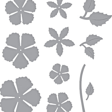 Spellbinders Shapeabilities Dies - Blooming Rose