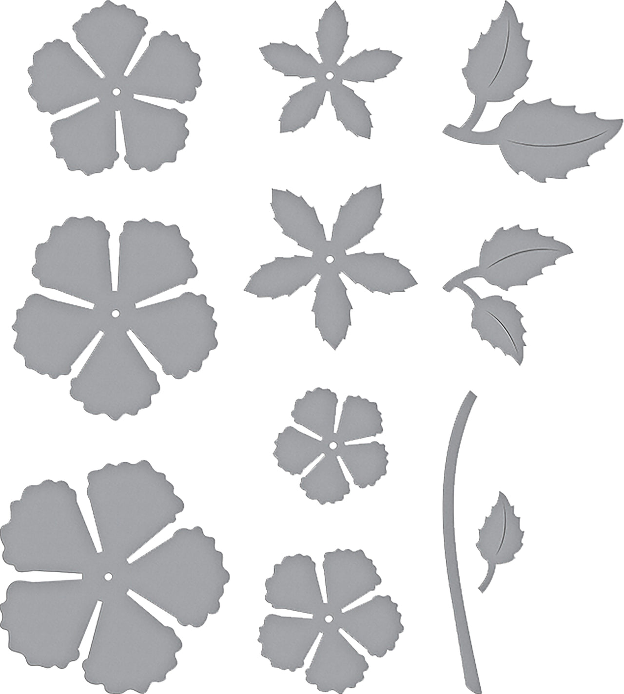 Spellbinders Shapeabilities Dies - Blooming Rose
