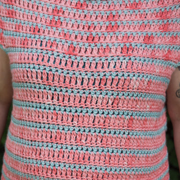 Cotton Candy boxy tee