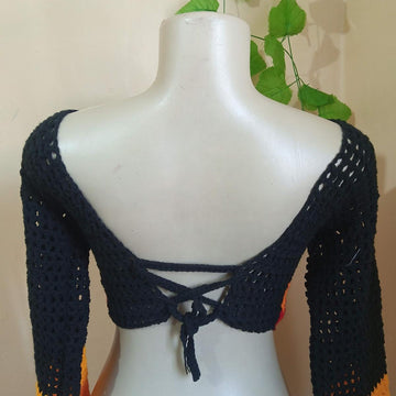 Flames Crochet Top Pattern