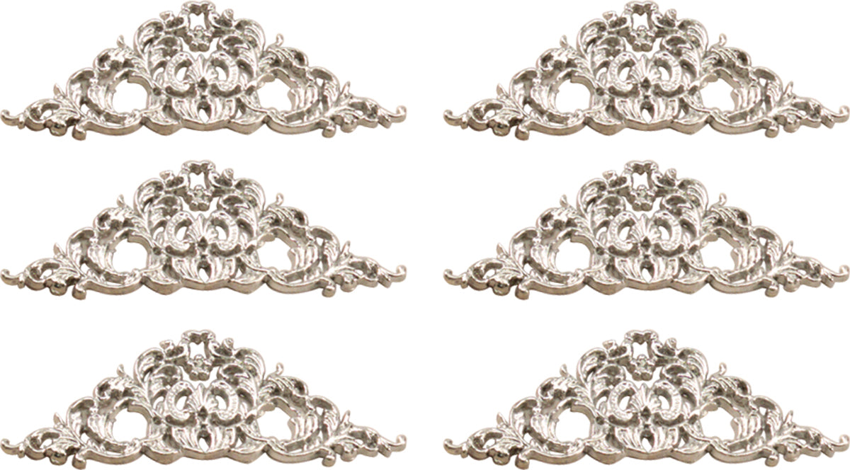 Artdeco Creations Ultimate Crafts Bohemian Bouquet Metal Charms 6/Pkg - Bohemian Corners