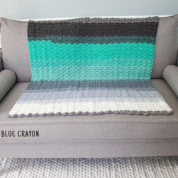 Mandala Yarn Blanket
