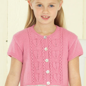 Short and Long Sleeved Cardigans in Sirdar Snuggly DK - 4445 - Downloadable PDF