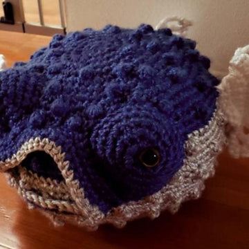 Peter the Puffer Fish Pillow