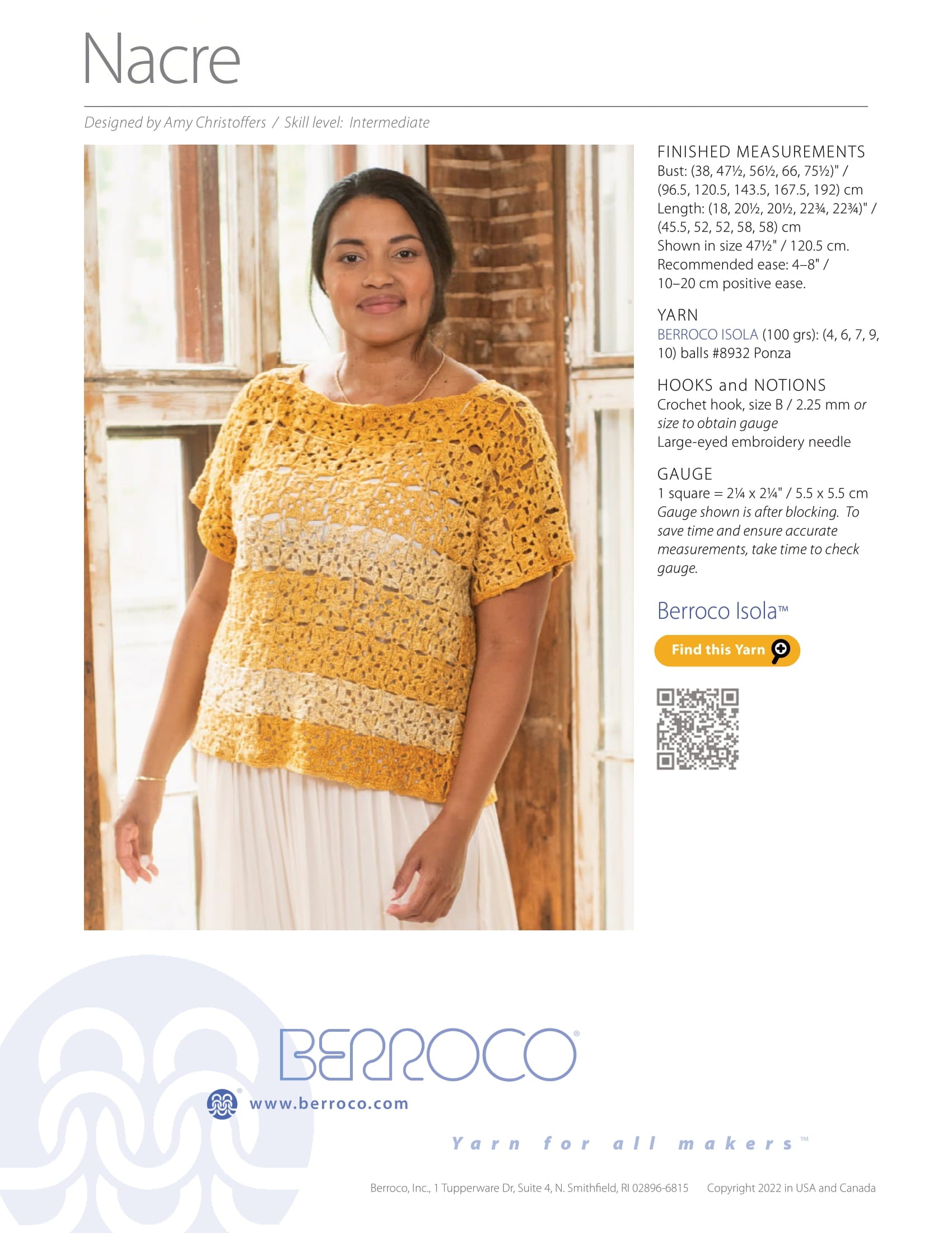Berroco Nacre PDF