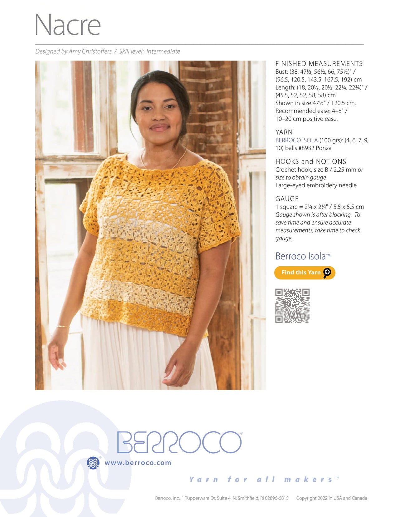 Berroco Nacre PDF