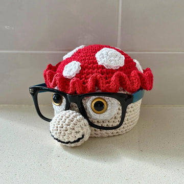 MUSHROOM GLASSES  HOLDER