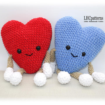 Seamless Heart Crochet Pattern