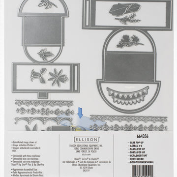 Sizzix Thinlits Plus Dies 29/Pkg - Cake Pop-Up