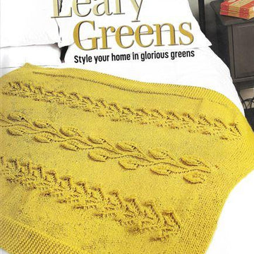 Leaf and Bobble Tree Blanket