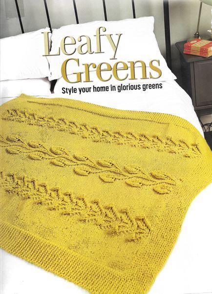 Leaf and Bobble Tree Blanket