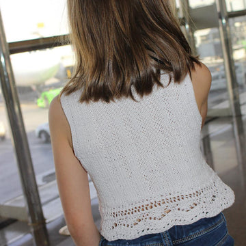 Vintop Lacy Summer Top (Long or Crop Top)