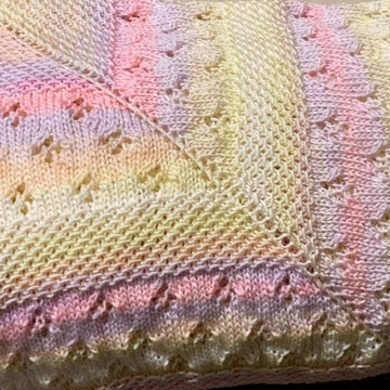 LULLABY in DK baby blanket