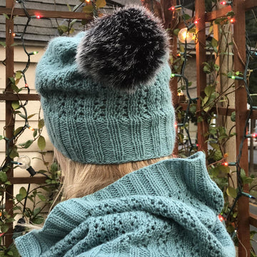 Zephyr Hat & Cowl Set