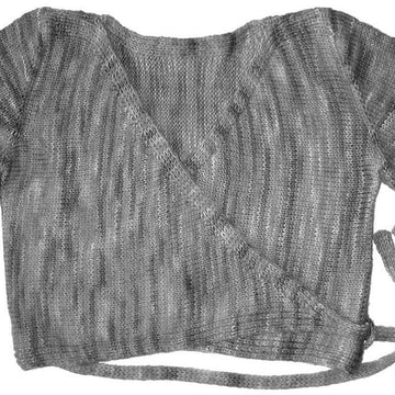 Wrap sweater 402