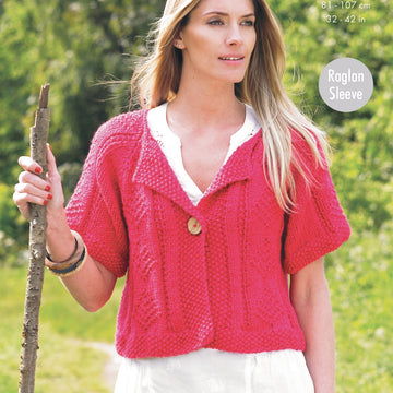 Coat & Cardigan in King Cole Chunky - 4386 - Downloadable PDF