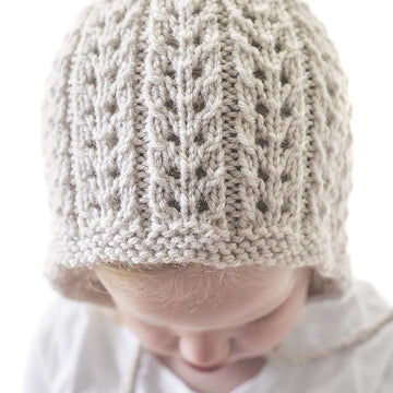 Flutter Lace Bonnet
