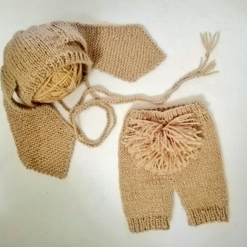 Baby Rabbit Cap and Diaper Cover