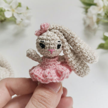 Ballerina Bunny Keychain
