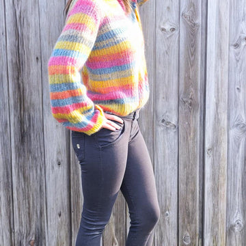 Coloured sweater