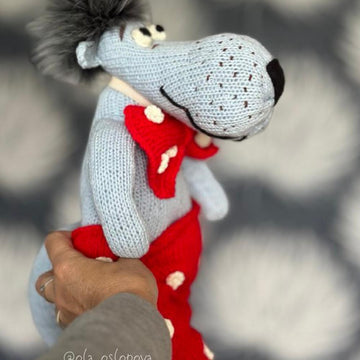 Wolf knitting pattern