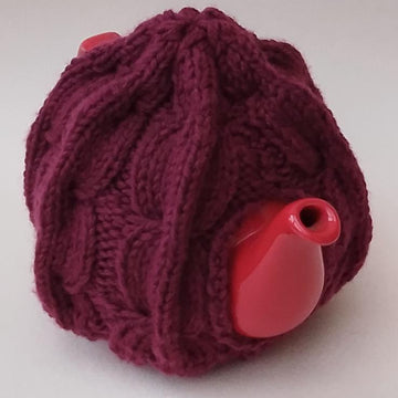 Cosy in Cables Tea Cosy