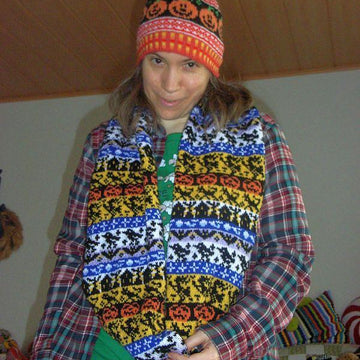 Halloween infinity scarf
