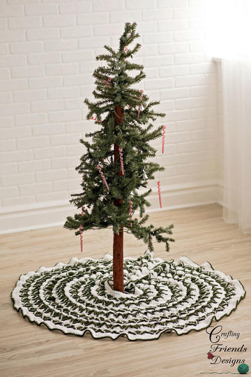 Christmas Pine Tree Skirt