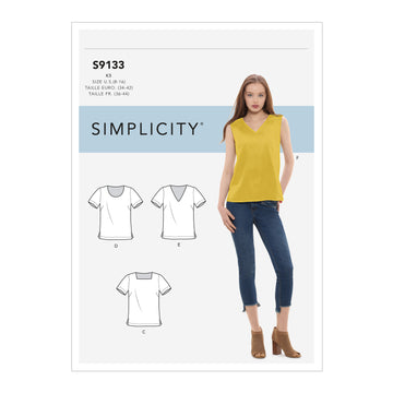 Simplicity Misses' Tops S9133 - Sewing Pattern