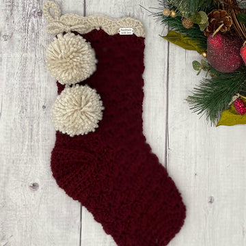 Snowball Christmas Stocking