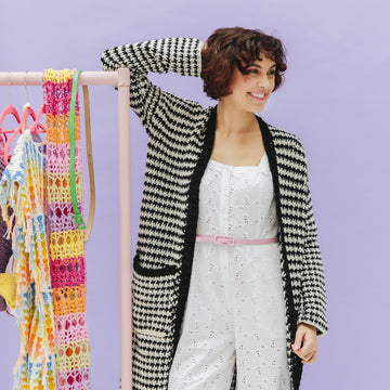 Humbug Dogtooth Coatigan