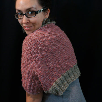 Simply Striped Shrug