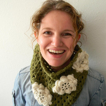 Irish Rose Cowl