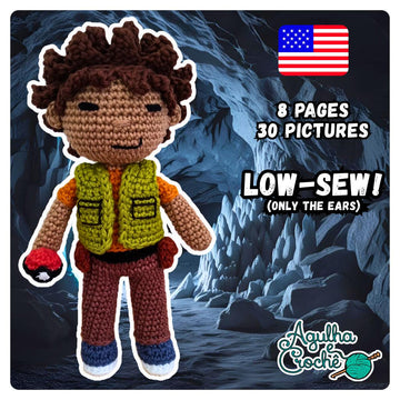 Brock Harrison from Pokemon Crochet Pattern