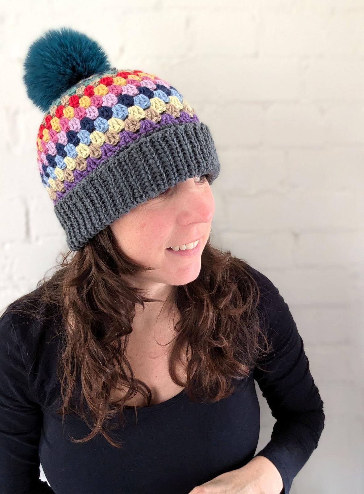 Granny Stripe Hat